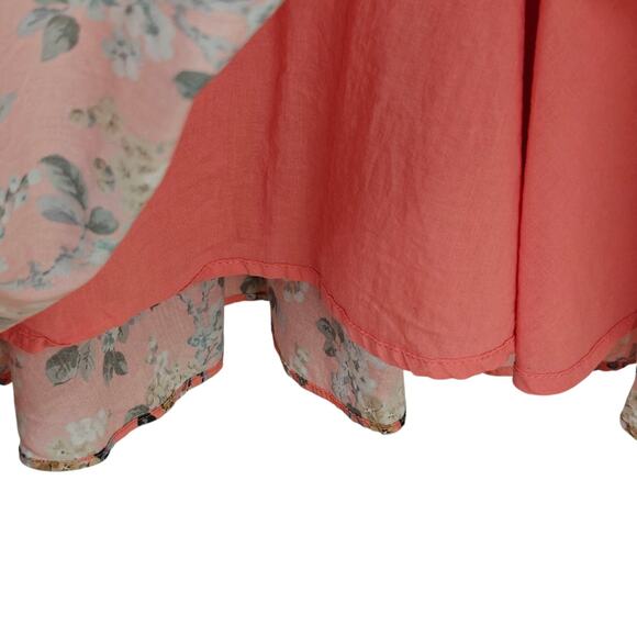 J Crew Liberty Fabric Ruffle Hem Midi Dress Size 4 Josephine Floral Print - Picture 11 of 15